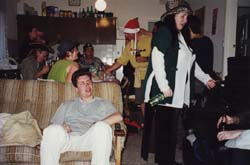 Lots of people in the kitchen.